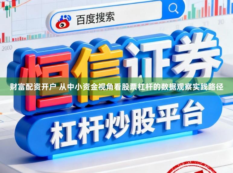财富配资开户 从中小资金视角看股票杠杆的数据观察实践路径